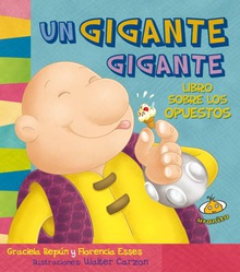 Un gigante gigante. Libros sobre los opuestos