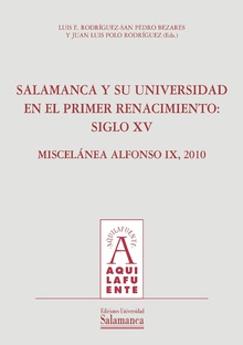 Salamanca y su universidad en el primer Renacimiento