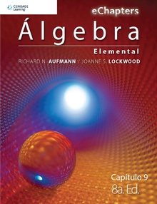Álgebra Elemental. Capítulo 9
