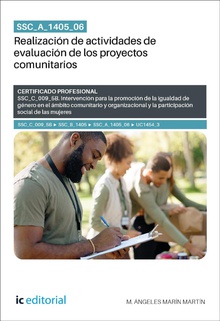 SSC_A_1405_06. Realización de actividades de evaluación de los proyectos comunitarios. SSC_C_009_5B