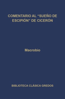 Comentario al Sueño de Escipión de Cicerón