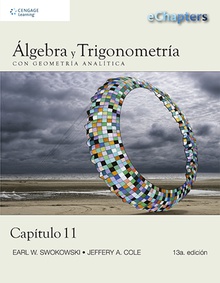 Álgebra y Trigonometría con Geometría Analítica. Capítulo 11