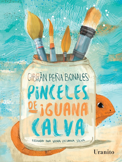 Pinceles de iguana calva