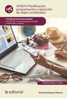 Planificación, programación y operación de viajes combinados. HOTG0108