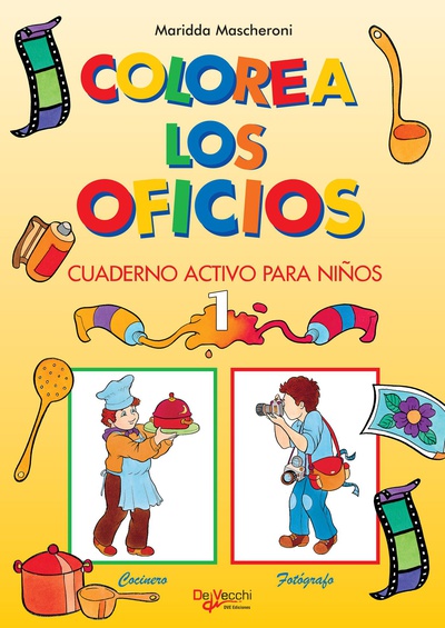 Colorea los oficios 1