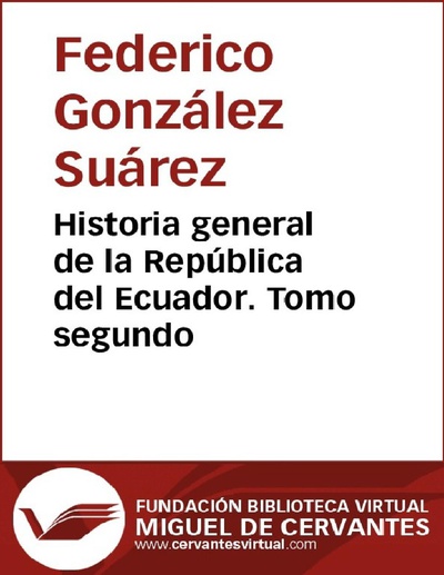 Historia general de la República del Ecuador. Tomo segundo