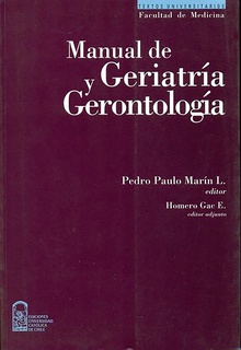 Manual de geriatría y gerontología