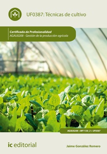 Técnicas de cultivo. AGAU0208