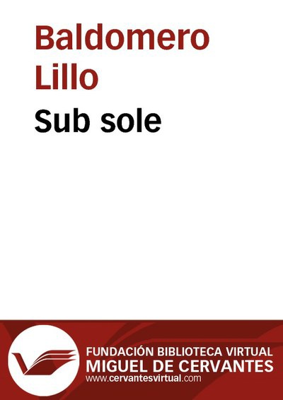Sub sole