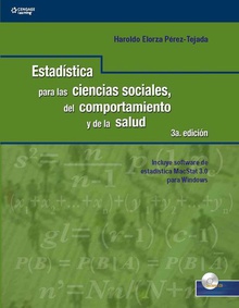 Estadística para ciencias sociales, del comportamiento y de la salud