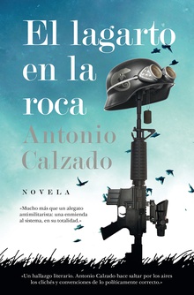 El lagarto en la roca