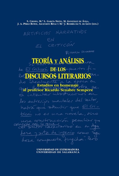 TeorÌa y an·lisis de los discursos literarios