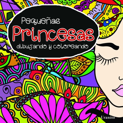 Pequeñas princesas, dibujando y coloreando